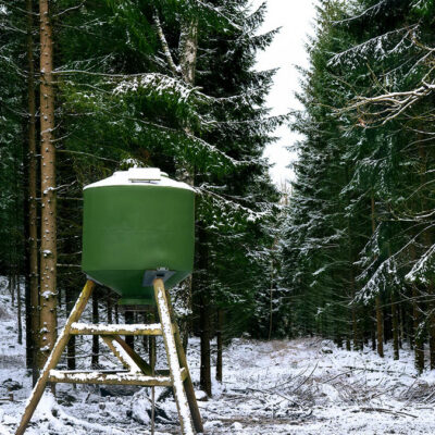 Nordic Gamekeeper - Komplett 1000 liters foderautomat med FeedCon