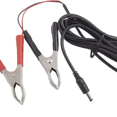 UOVision - rak strömkabel, 12V & 6V