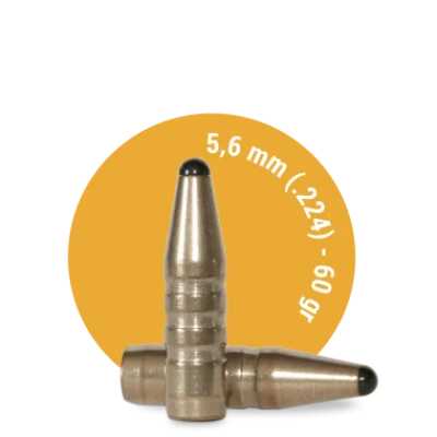 Fox Classic Hunter 5,6 mm (.224) - 60 gr, 50 ask