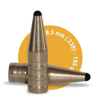 Fox Classic Hunter 8,5 mm (.338) - 185 gr, 50 ask