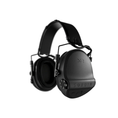 SORDIN X2 BLACK HEADBAND LEATHER MEMORY FOAM