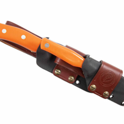 Casström Hunter's Combo, Dubbel jaktkniv, Orange G10