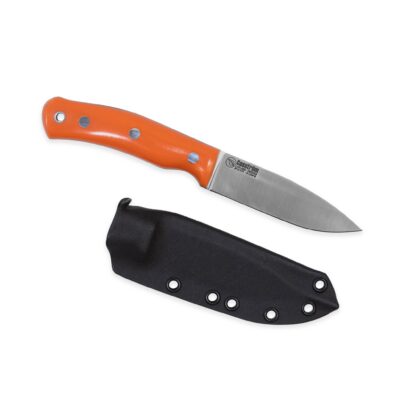 Casström No.10 Swedish Forest Knife, Orange G10, Rostfritt, Kydex