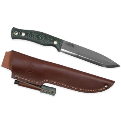 Casström No.14 SFK Grön micarta med Eldstål