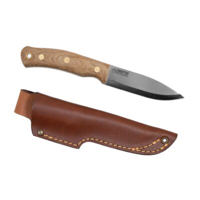 Casström No.10 SFK, Canvas Micarta, Verktygsstål, Läder