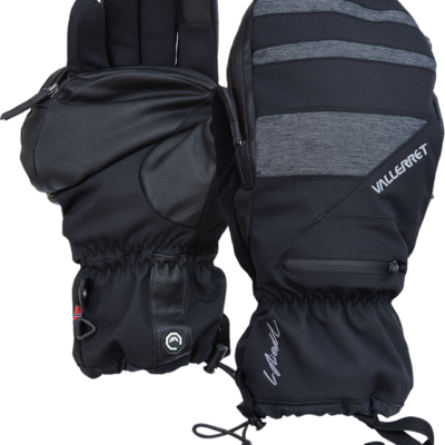 Vallerret  Skadi Zipper Mitt LRS: Black
