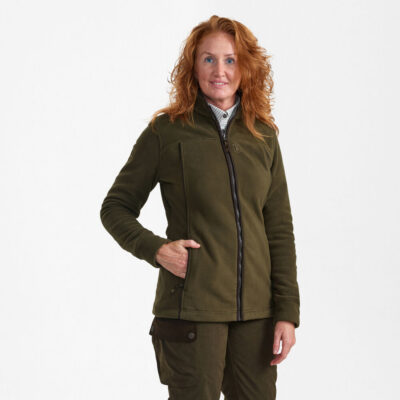 Deerhunter Lady Eagle Fleecejacka - Tarmac Green